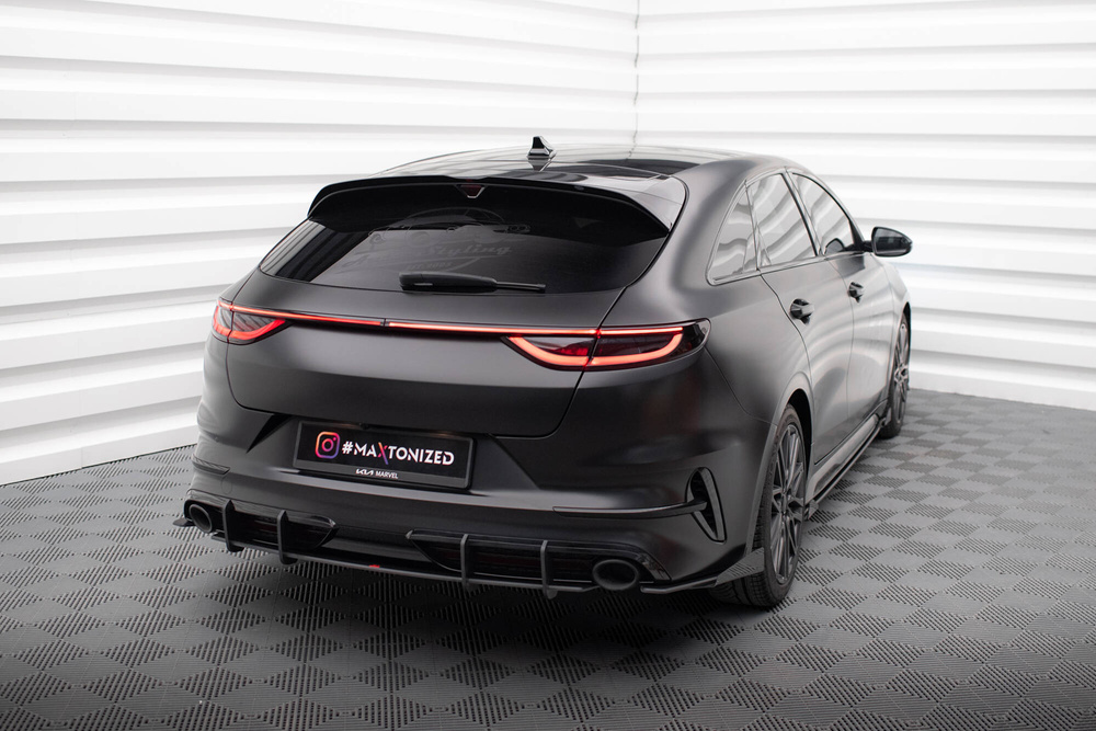 Street Pro Lame Du Pare Chocs Arriere + Flaps Kia Proceed GT Mk1 Facelift