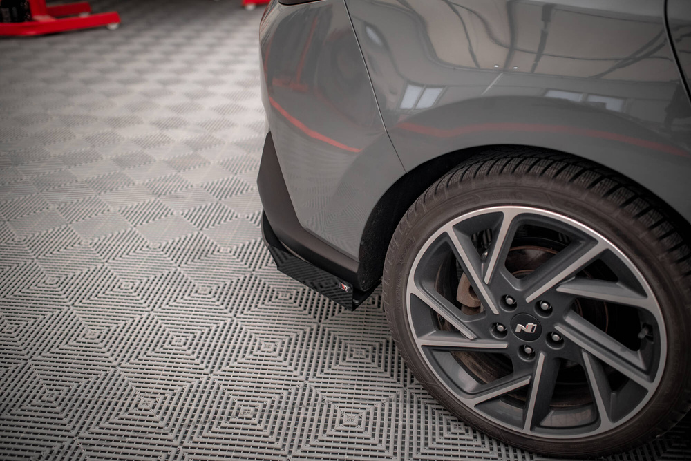Street Pro Lame Du Pare Chocs Arriere + Flaps Hyundai I30 Fastback N-Line Mk3 Facelift