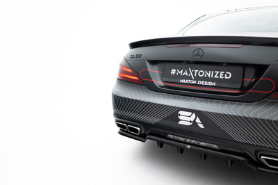 Arriere Splitter (avec une barre verticale) Mercedes-Benz SL 63 AMG R231