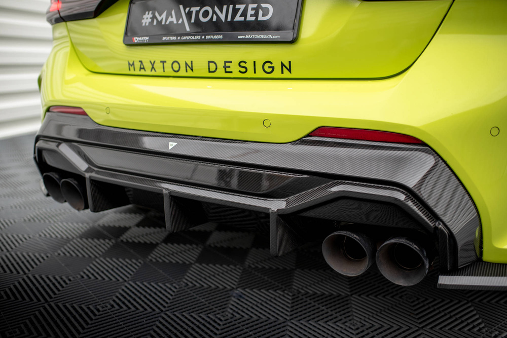 Fibre de Carbone Diffuseur Arrière V.1 BMW 1 F40 M-Pack/ M135i