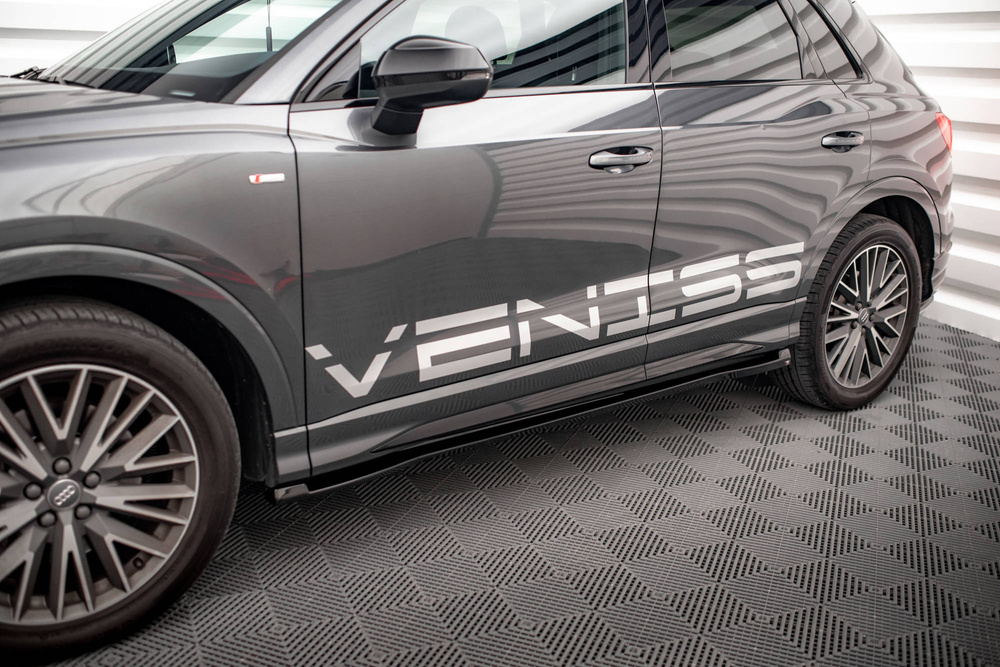 Rajouts Des Bas De Caisse V.1 Audi Q3 S-Line SUV / RSQ3 SUV F3