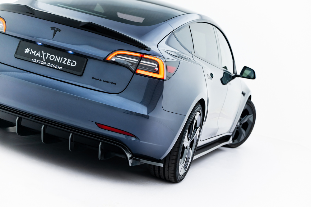 Diffuseur Arrière Complet V.2 Tesla Model 3