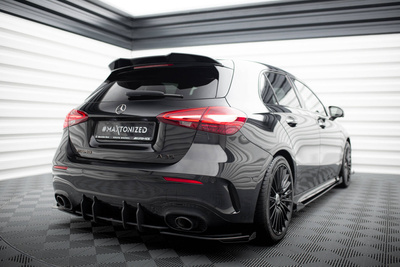 Street Pro Lame Du Pare Chocs Arriere + Flaps Mercedes-AMG A35 Hatchback W177