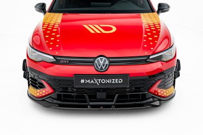 Ailes de pare-chocs avant (Canards) Volkswagen Golf GTI Clubsport Mk8 Facelift