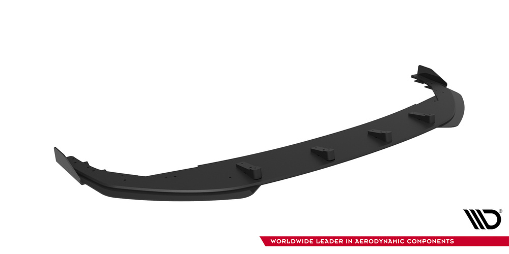 Street Pro Lame Du Pare-Chocs Avant + Flaps Volkswagen Golf R Hatchback Mk8 Facelift