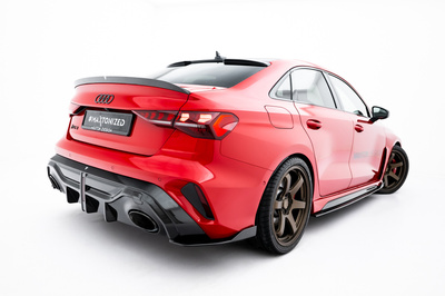 Fibre de Carbone Diffuseur Arrière Audi RS3 Sedan 8Y Facelift