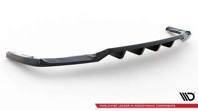 Arriere Splitter (avec une barre verticale) Audi Q5 S-Line SUV Mk2 Facelift
