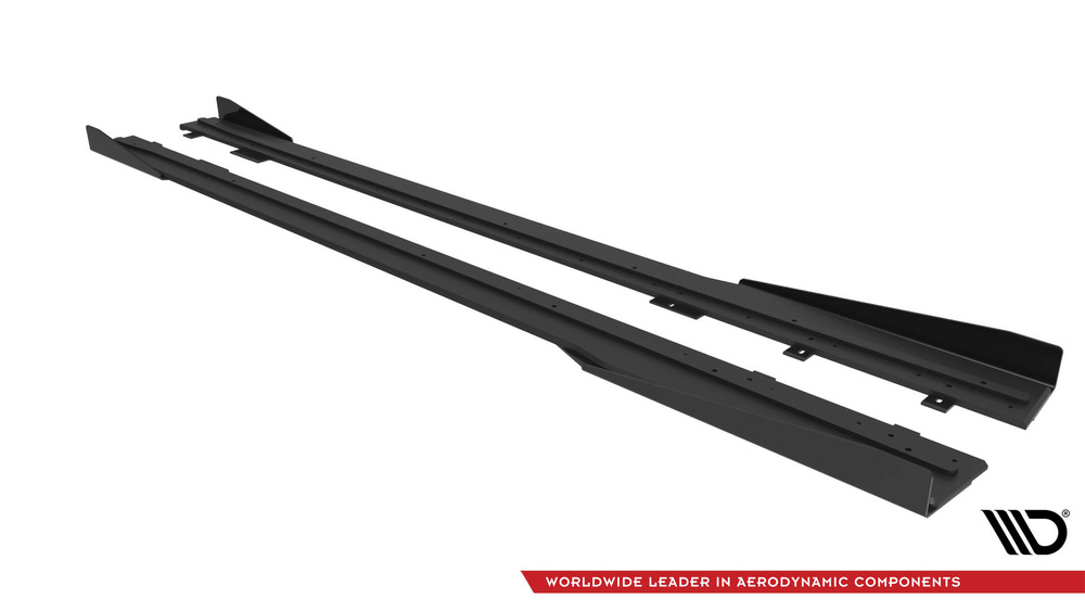 Street Pro Rajouts Des Bas De Caisse + Flaps Ford Mustang GT Mk7