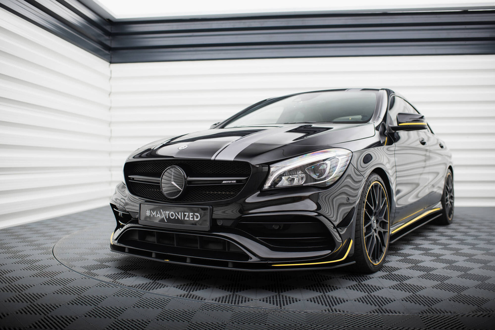 Street Pro Lame Du Pare-Chocs Avant Mercedes-AMG CLA 45 Aero C117 Facelift