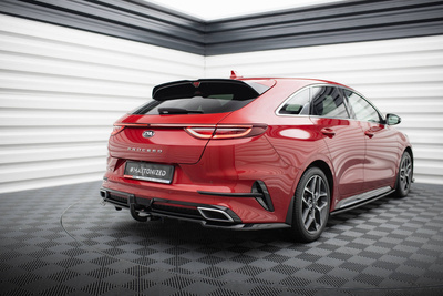 Arriere Splitter (avec une barre verticale) Kia ProCeed GT-Line Mk1