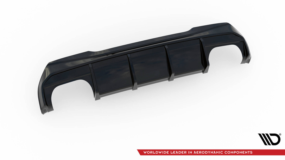 Rajout Du Pare-Chocs Arriere V.3 + échappement Milltek Sport BMW 1 M135i / 128ti F40