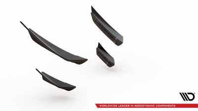 Ailes de pare-chocs avant (Canards) Volkswagen Polo GTI Mk6