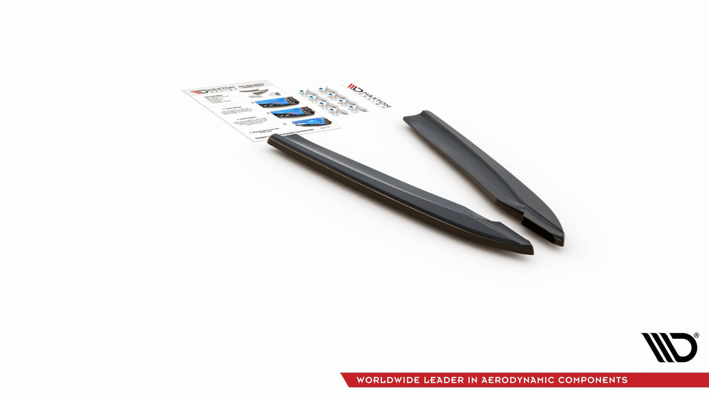 Lames De Pare-Chocs Arrière Latérales V.2 Audi S8 D4 Facelift