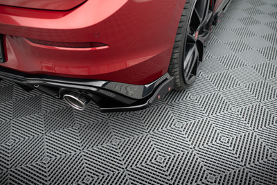 Lames De Pare-Chocs Arrière Latérales V.4 + Ailerons Volkswagen Golf GTI / GTE Mk8