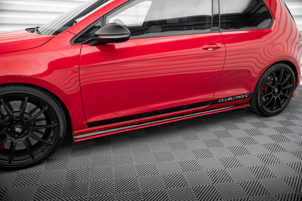 SET DES DIFFUSEUR DES BAS DE CAISSE VW GOLF Mk7 GTI CLUBSPORT