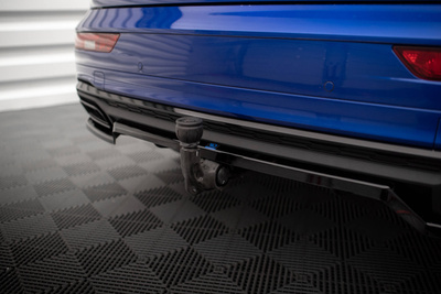 Arriere Splitter (avec une barre verticale) Audi Q5 S-Line SUV Mk2 Facelift