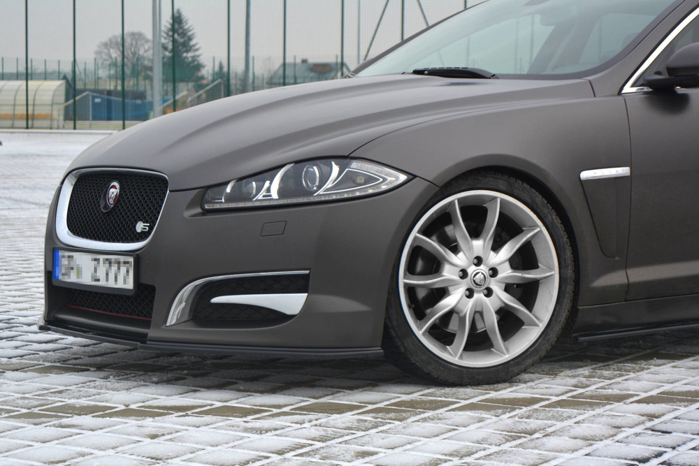 LAME DU PARE-CHOCS AVANT / SPLITTER JAGUAR XF (X250) MK1 SPORTBRAKE S-PACK