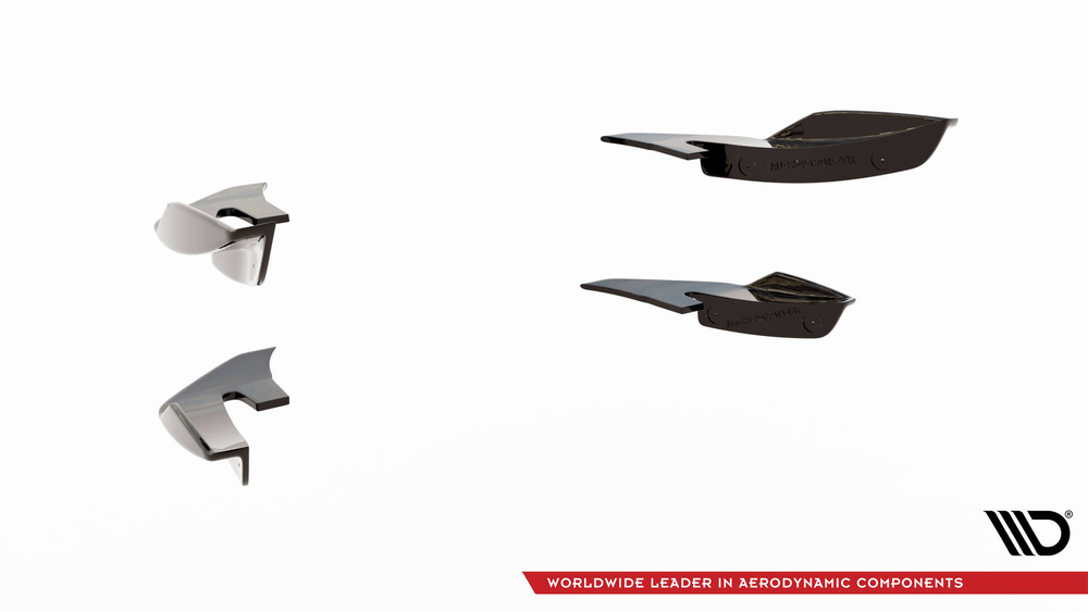 Ailes de pare-chocs avant (Canards) Audi S5 / A5 S-Line Coupe / Sportback F5