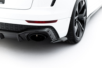 Fibre de Carbone Lames De Pare-Chocs Arrière Latérales Audi RSQ8 Mk1