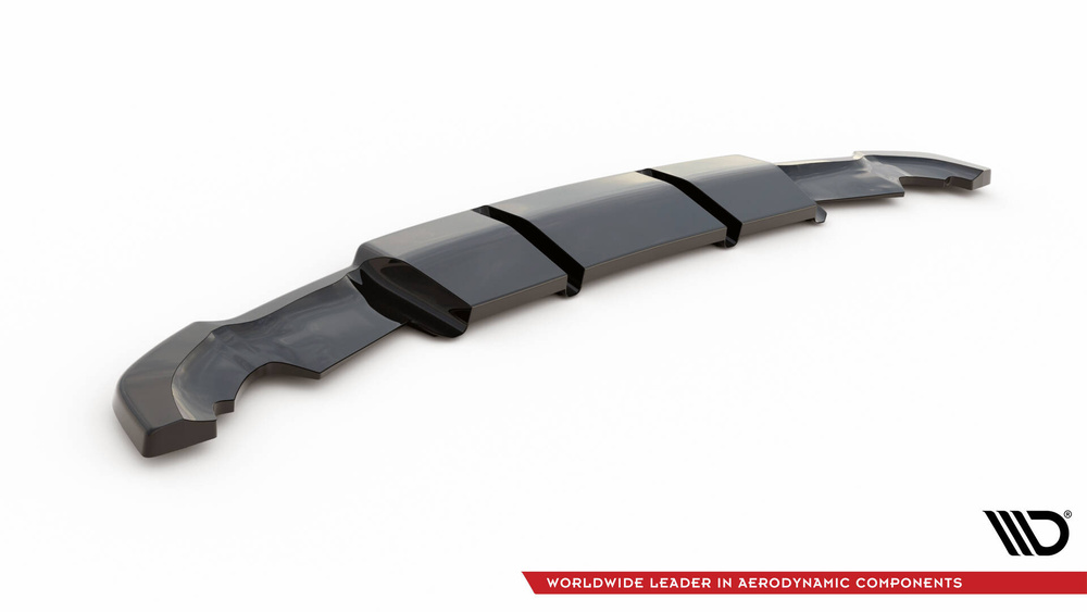 Arriere Splitter (avec une barre verticale) Renault Clio RS Mk4