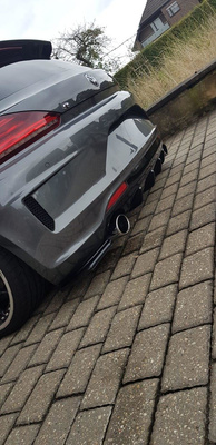 RAJOUT DU PARE-CHOCS ARRIERE VOLKSWAGEN SCIROCCO MK.3 R FACELIFT