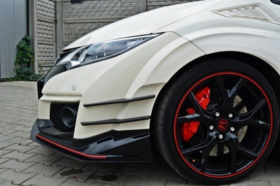 SPORT LAME DU PARE-CHOCS AVANT v.1 HONDA CIVIC IX TYPE R