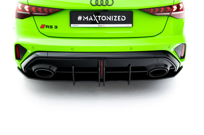 Street Pro Central Diffuseur Arriere Audi RS3 Sportback 8Y Facelift