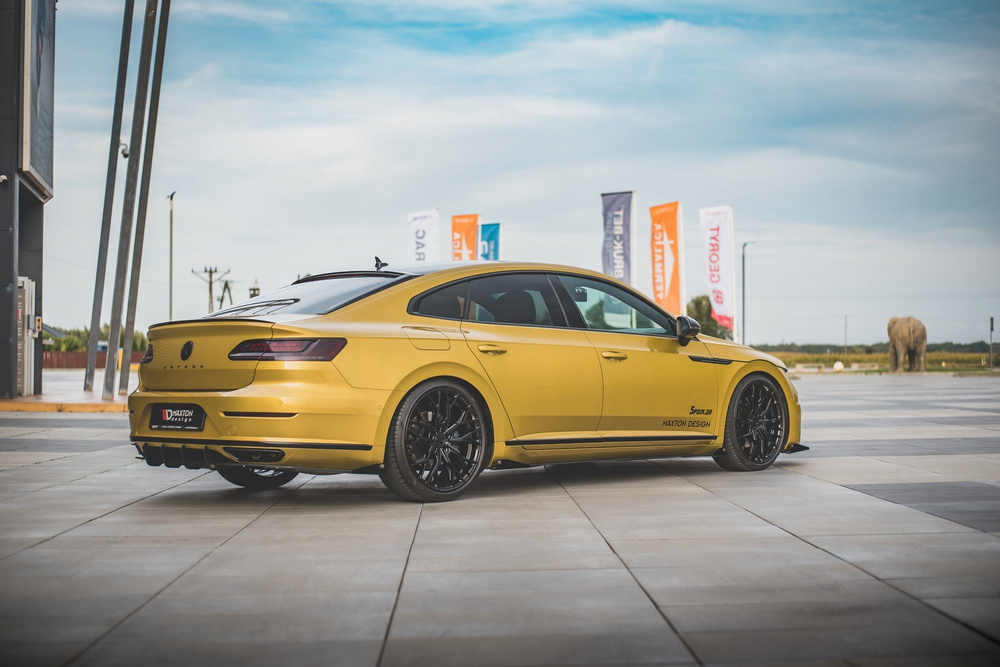 Street Pro Diffuseur Arrière Complet + Flaps Volkswagen Arteon R-Line Sedan / Shooting Brake Mk1