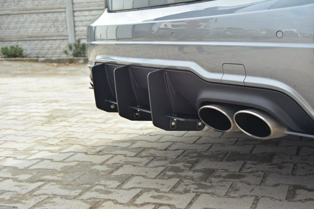 Mercedes-Benz C Sedan / Estate AMG-Line W204 / S204 DIFFUSEUR ARRIERE & LAME DU PARE CHOCS ARRIERE