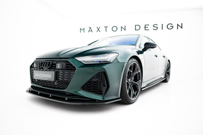 Fibre de Carbone Lame Du Pare-Chocs Avant Audi RS7 C8 
