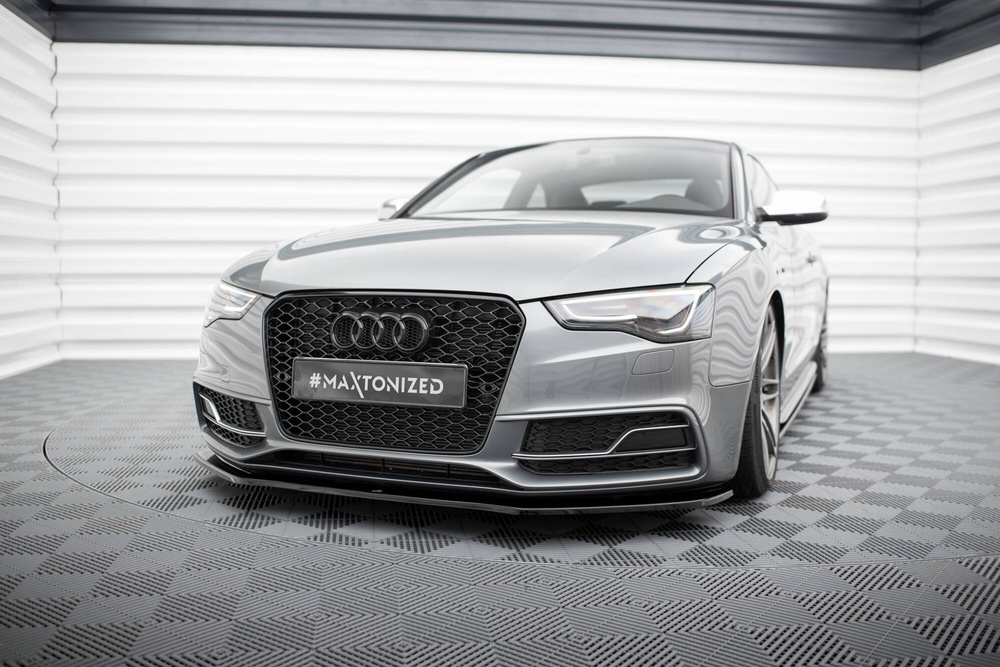 Lame Du Pare-Chocs Avant V.2 Audi S5 / A5 S-Line 8T Facelift