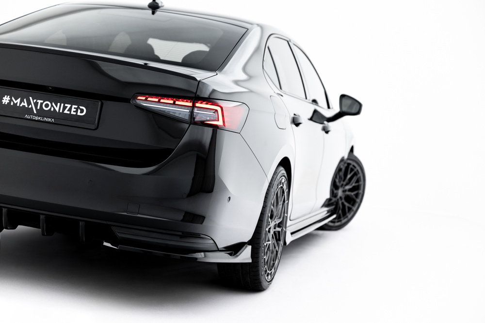 Lames De Pare-Chocs Arrière Latérales V.2 Skoda Superb Sportline Mk4