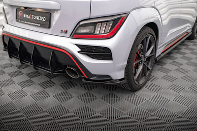 Lames De Pare-Chocs Arrière Latérales V.1 Hyundai Kona Mk1
