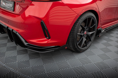 Street Pro Lame Du Pare Chocs Arriere + Flaps Honda Civic Type-R Mk 11