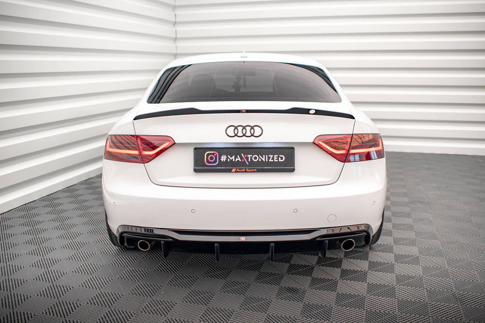 Diffuseur Arrière Complet Audi A5 8T Facelift (Version avec échappements simples des deux côtés)