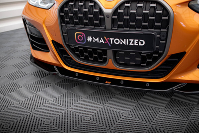 Lame Du Pare-Chocs Avant V.4 BMW 4 M-Pack / M440i G22 / G23 / G22 Facelift / G23 Facelift