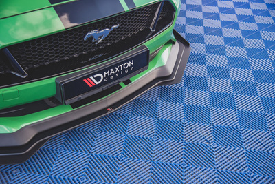 Street Pro Lame Du Pare-Chocs Avant V.1  + Flaps Ford Mustang GT Mk6 Facelift