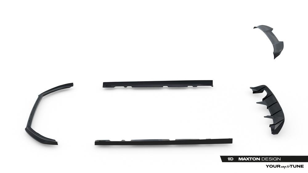 Ensemble Diffuseur V.2 Ford Fiesta ST Mk8 Facelift