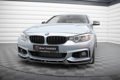 Lame Du Pare-Chocs Avant V.4 BMW 4 Coupe / Gran Coupe / Cabrio M-Pack F32 / F36 / F33