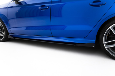 Street Pro Rajouts Des Bas De Caisse + Flaps Audi S3 / A3 S-Line Sedan 8V