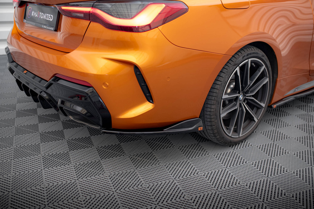Lames De Pare-Chocs Arrière Latérales V.6 BMW 4 M440i G22 / G23 / G22 Facelift / G23 Facelift