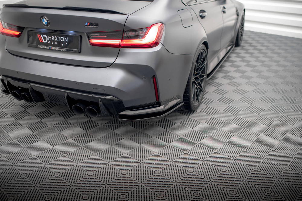 Lames De Pare-Chocs Arrière Latérales V.1 BMW M3 Sedan / Touring G80 / G81