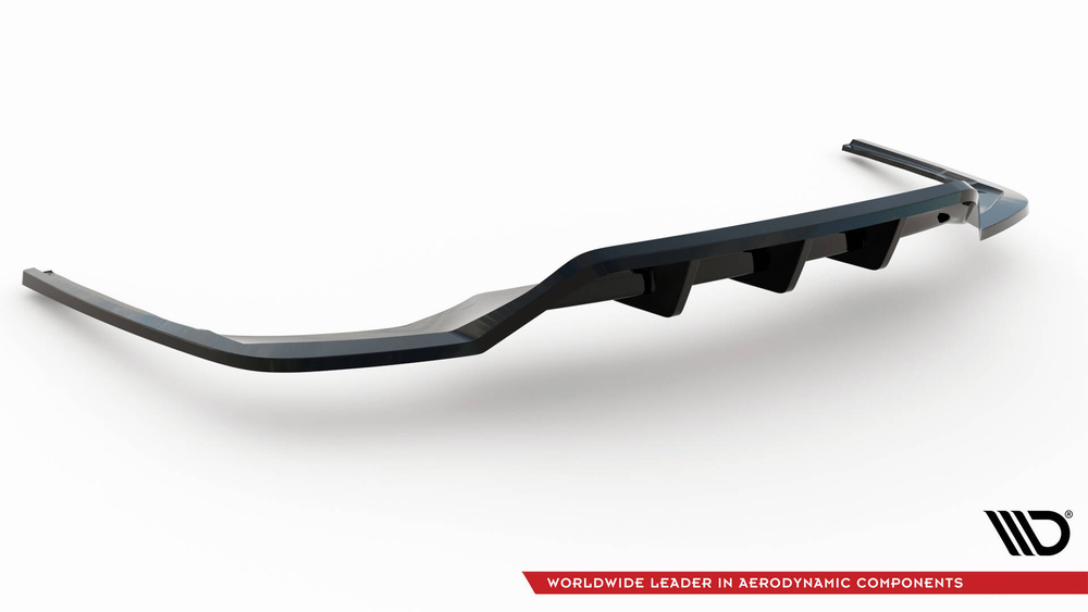 Arriere Splitter (avec une barre verticale) V.2 Audi A4 S-Line B9 Facelift