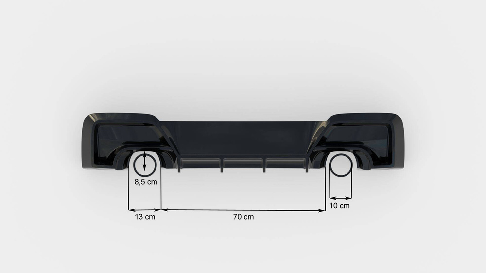 Rajout Du Pare-Chocs Arriere V.1 BMW M135i F20