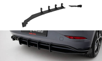 Street Pro Central Diffuseur Arriere + Flaps Volkswagen Polo GTI Mk6 Facelift