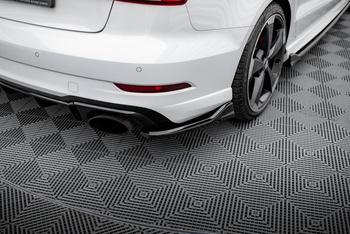 Lames De Pare-Chocs Arrière Latérales V.3 Audi RS3 Sedan 8V Facelift