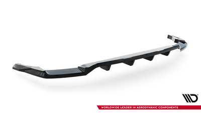 Arriere Splitter (avec une barre verticale) Audi Q8 Mk1 Facelift