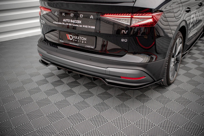 Arriere Splitter (avec une barre verticale) Skoda Enyaq iV