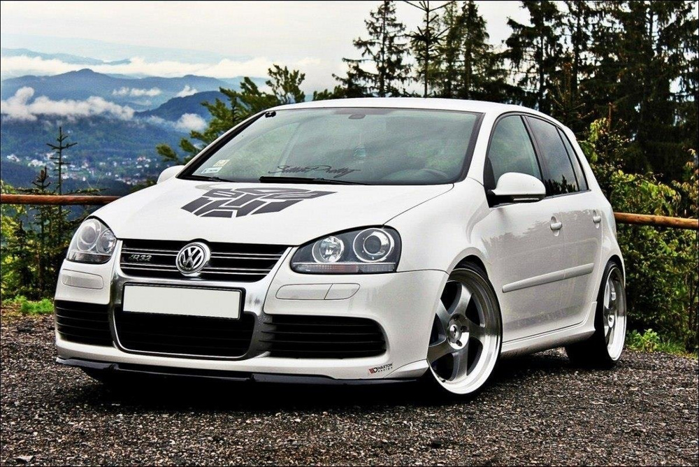 LAME DU PARE-CHOCS AVANT VW GOLF V R32 CUPRA