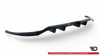 Arriere Splitter (avec une barre verticale) Volkswagen Tiguan R-Line Mk2 Facelift